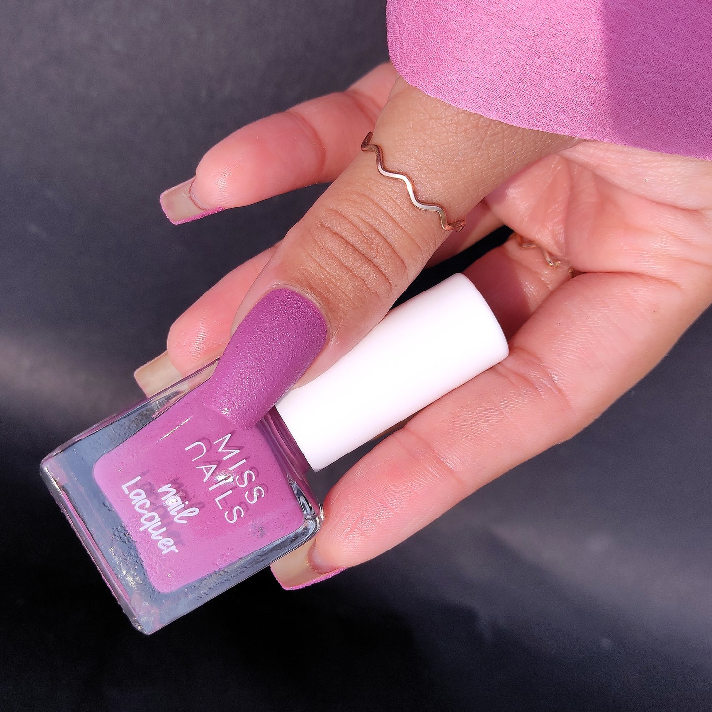 Miss Nails Nail Lacquer - Mulberry Sugar