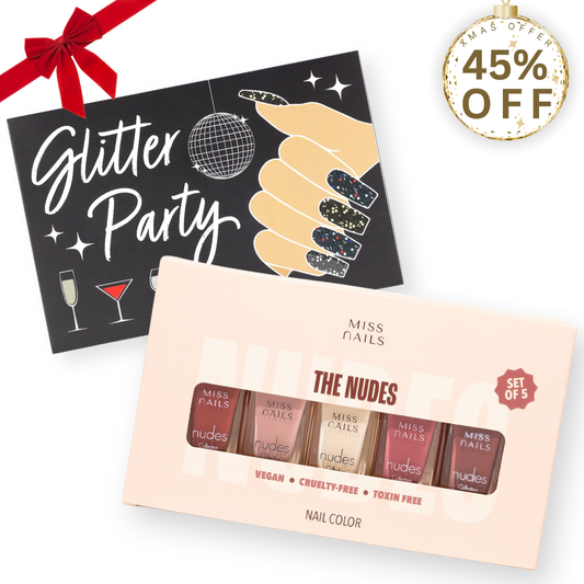 Nudes Kit & Glitter Party