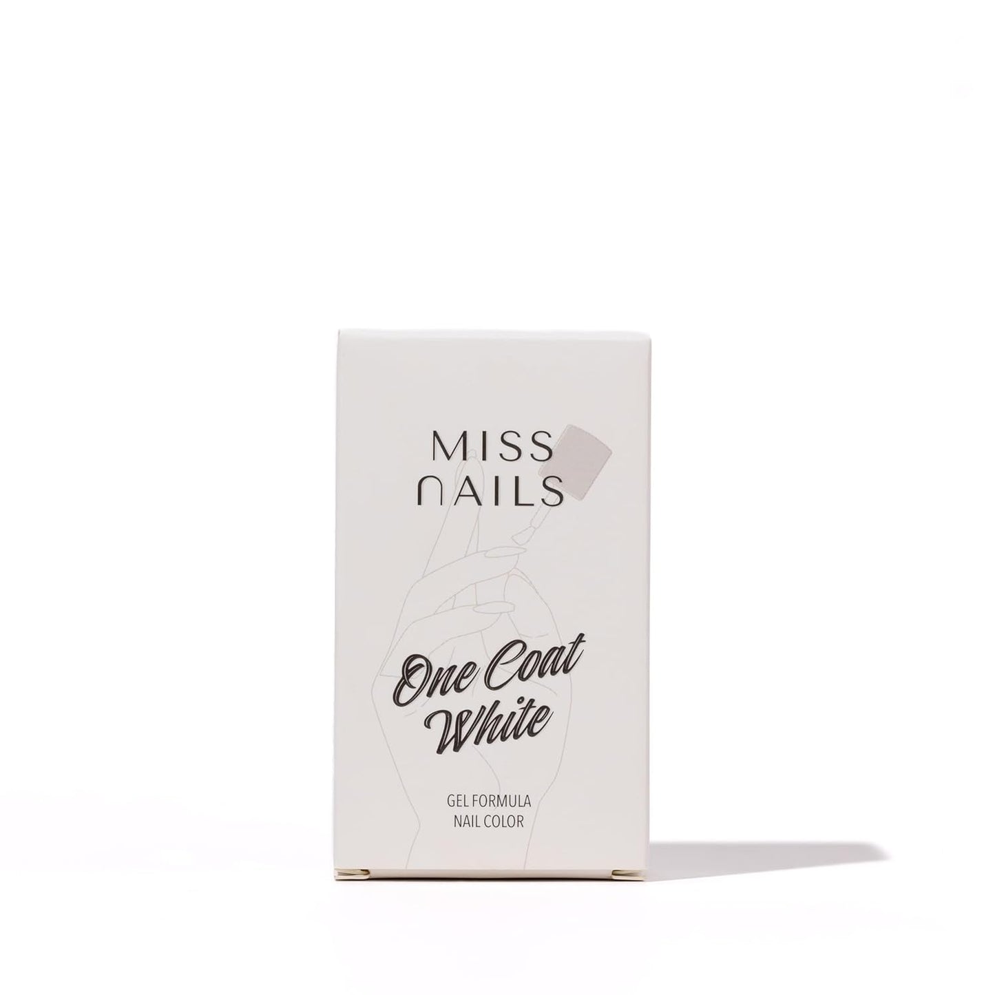 Miss Nails One Coat Collection - One Coat White