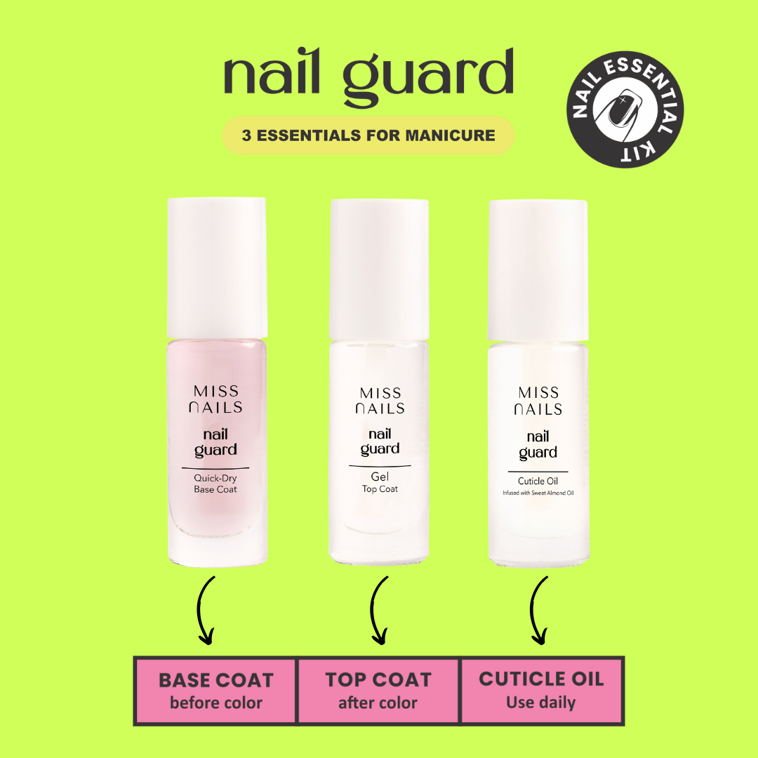 Miss Nails Nail Guard Manicure Essentials Kit