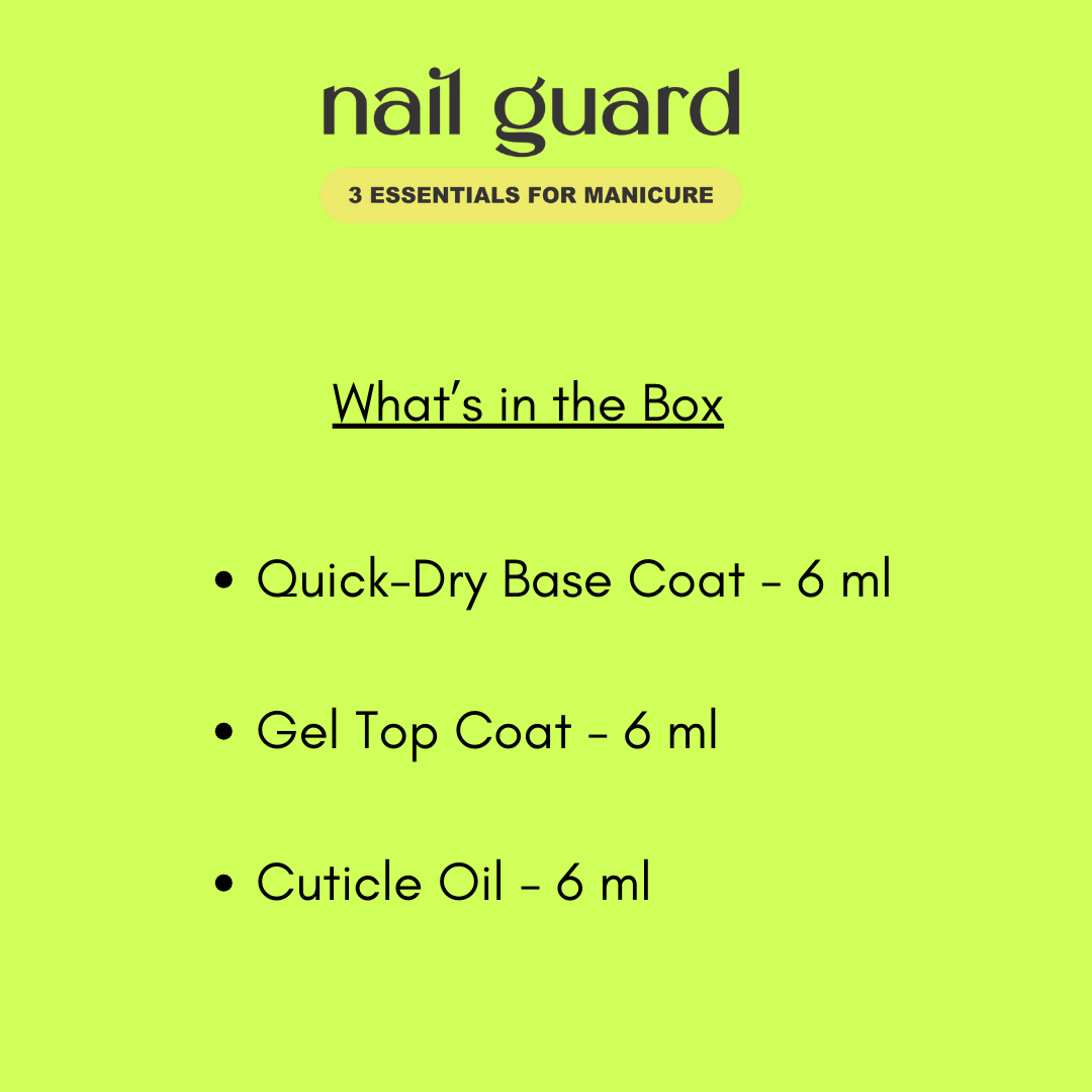 Miss Nails Nail Guard Manicure Essentials Kit