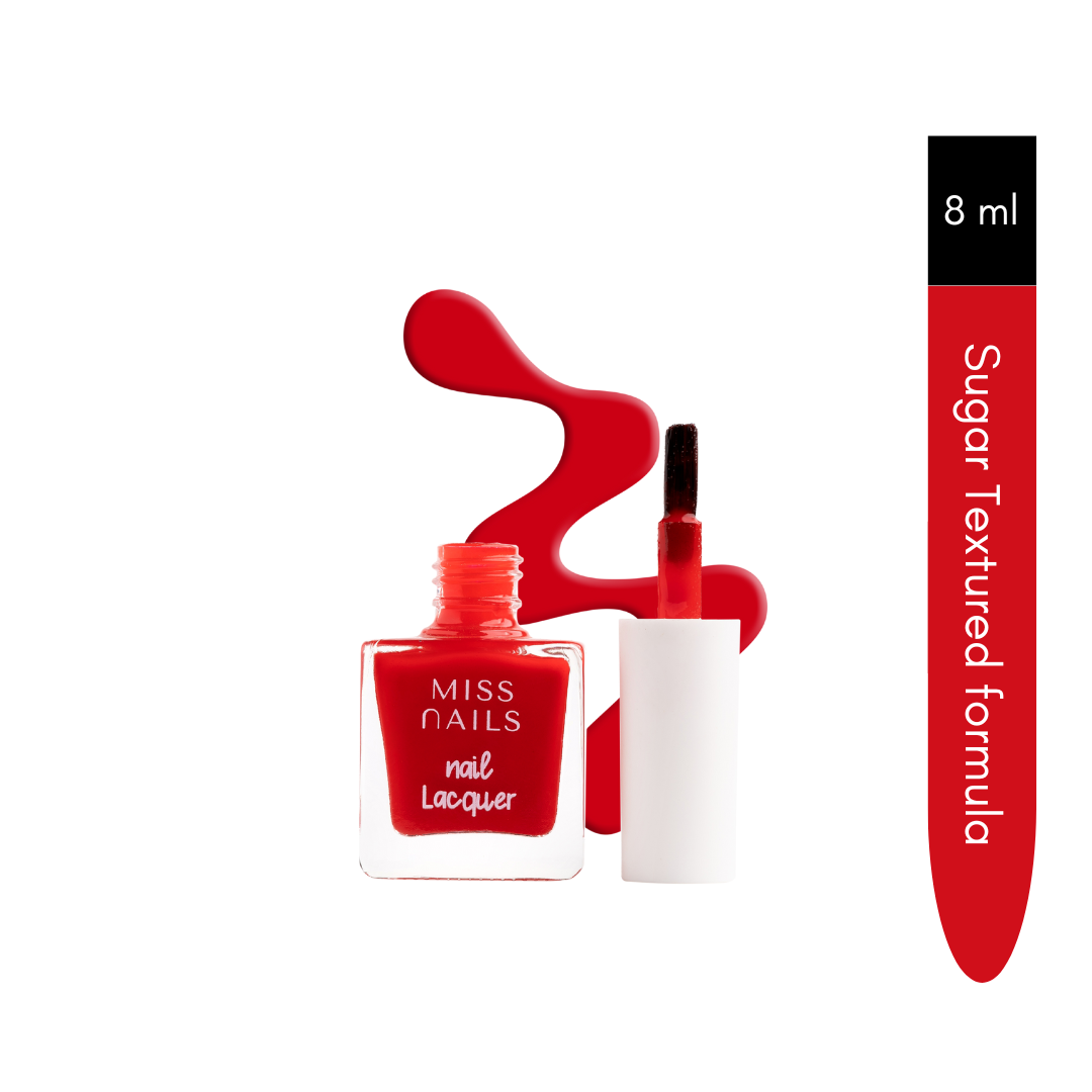 Miss Nails Nail Lacquer - Cherry Red