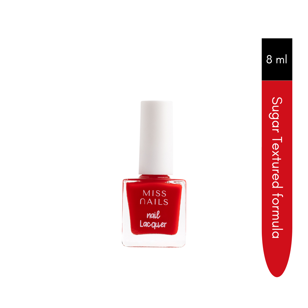 Miss Nails Nail Lacquer - Cherry Red