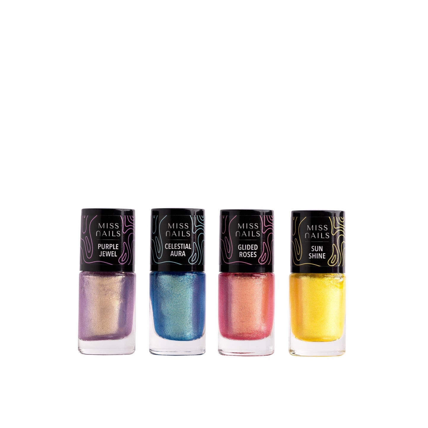 Miss Nails Precious Pastels (Set of 4)