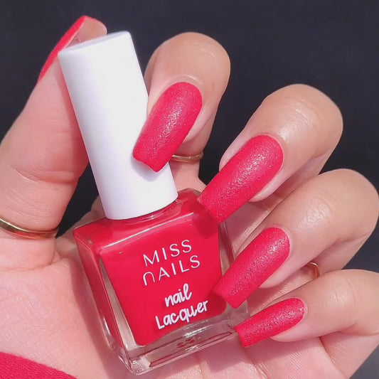 Miss Nails Nail Lacquer - Cherry Red