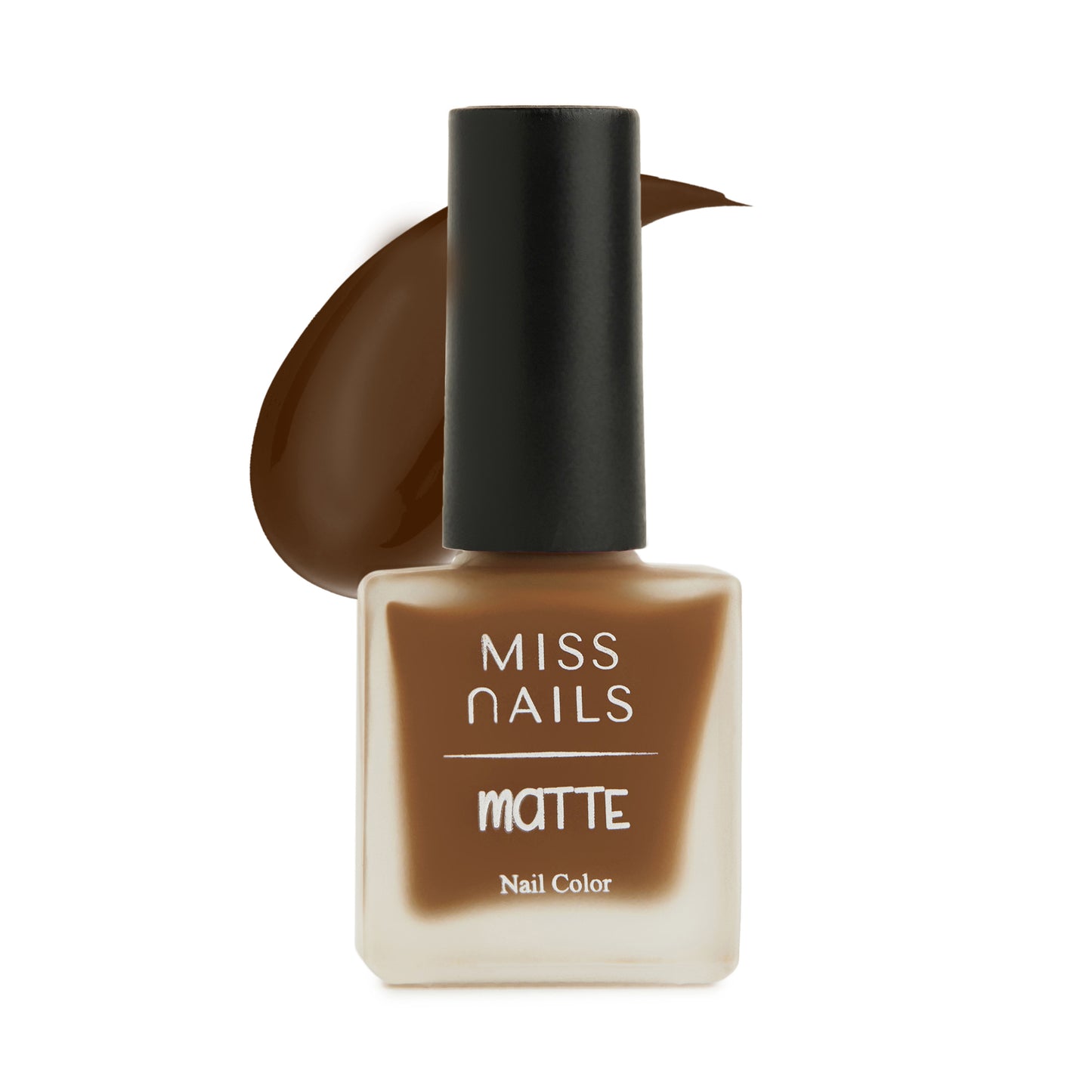 Miss Nails Matte Nail Enamel - Brown Affaire