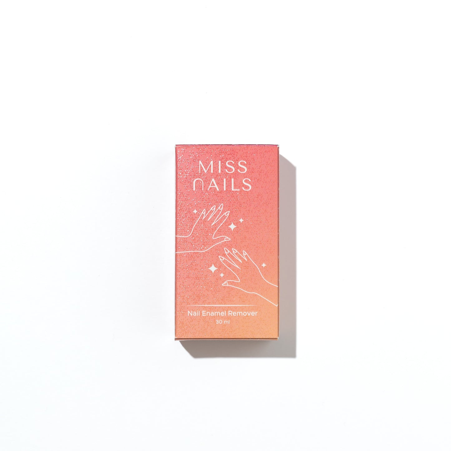 Miss Nails Nail Enamel Remover Acetone-free - PEACH