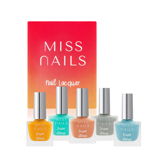 Miss Nails Super Gloss 5 Pcs Combo - 01