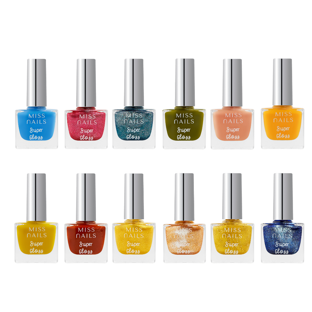 Miss Nails Super Gloss 12 PCS Combo - 05