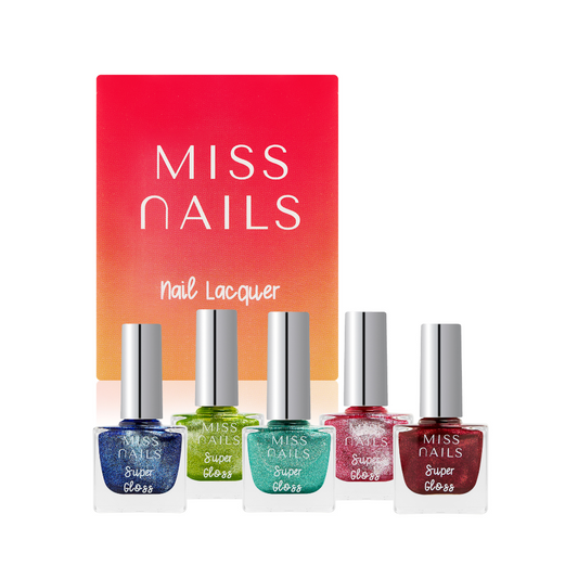 Miss Nails Super Gloss 5 Pcs Combo - 06