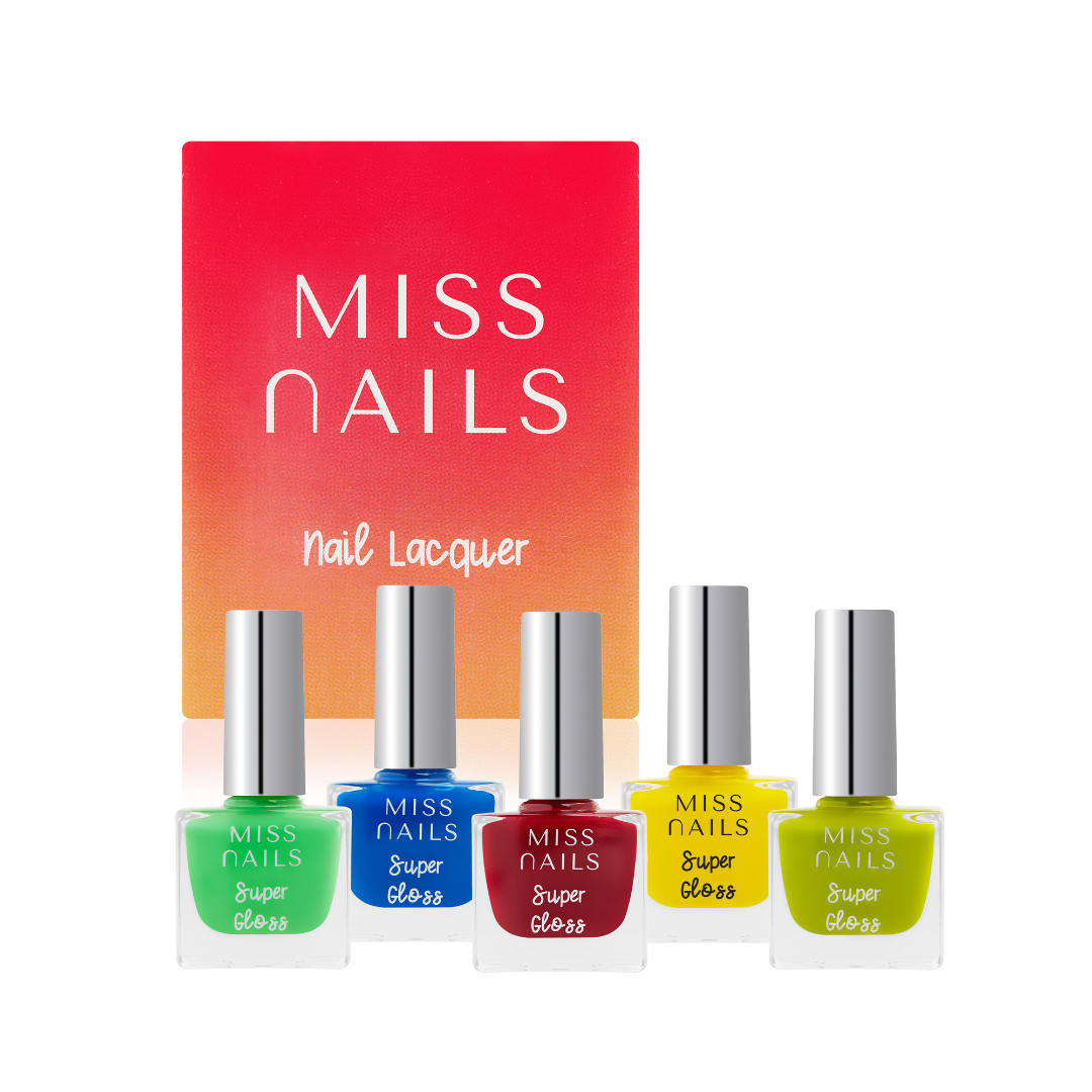 Miss Nails Super Gloss 5 Pcs Combo - 07