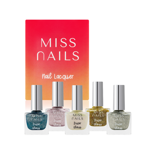 Miss Nails Super Gloss 5 Pcs Combo - 08