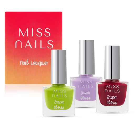 Miss Nails Super Gloss 3 PCS Combo - 20