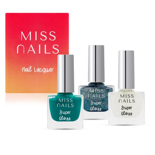 Miss Nails Super Gloss 3 PCS Combo - 21