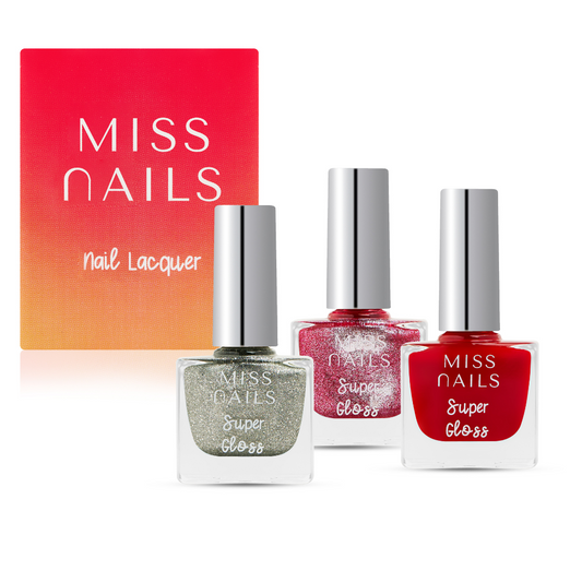 Miss Nails Super Gloss 3 PCS Combo - 23