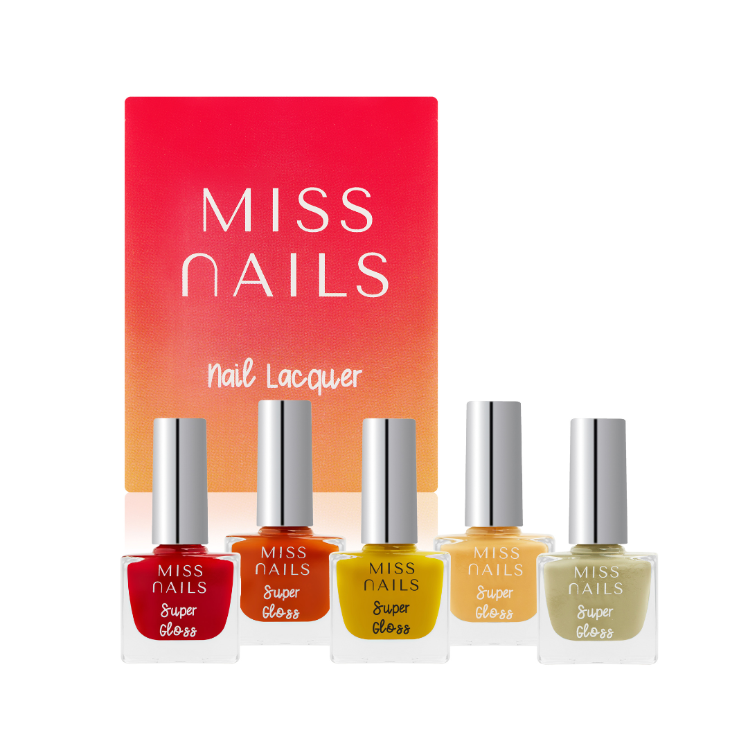 Miss Nails Super Gloss 5 PCS Combo - 15